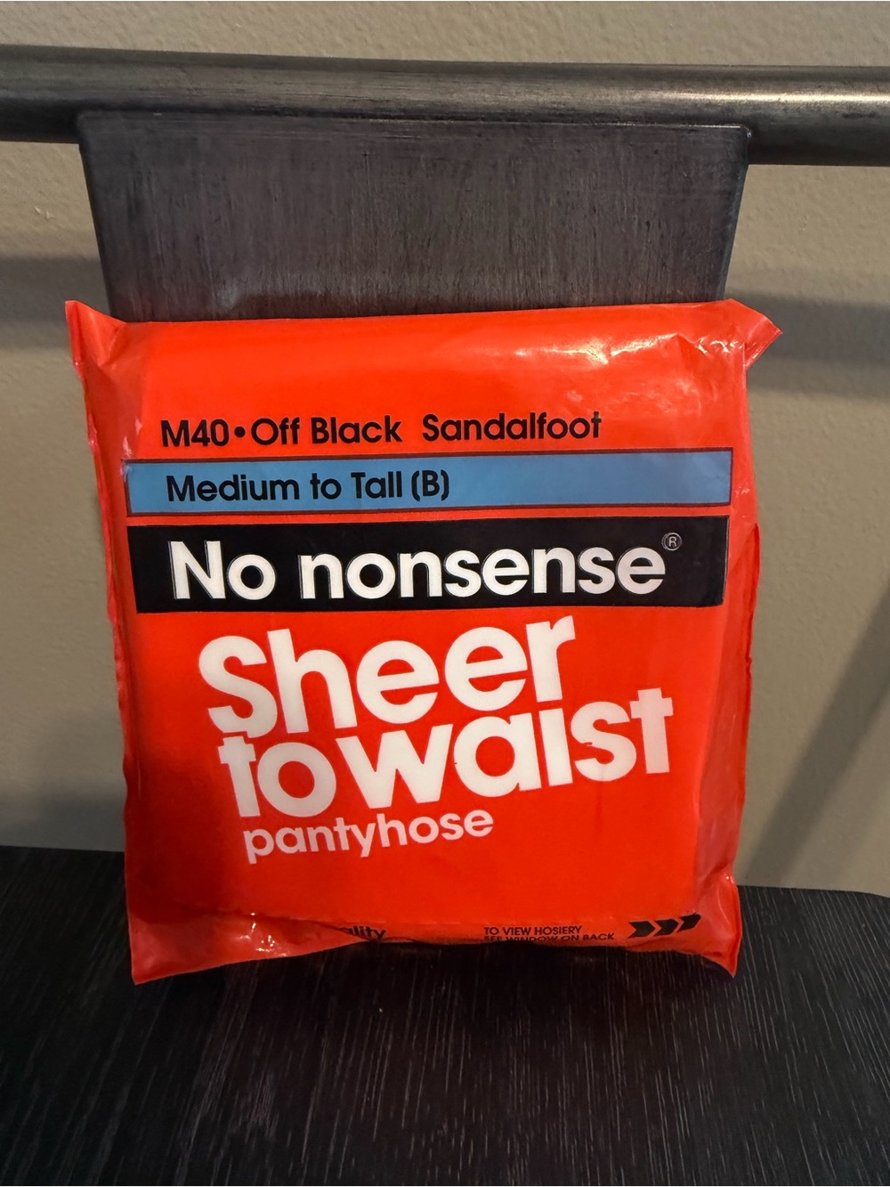 No nonsense Sheer to Waist Pantyhose - Off Black